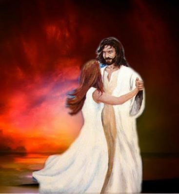 Jesus with Olga